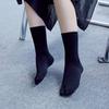 Tabi Ankelsockor En Storlek Passar Alla och [Yesallwas] Strumpor, Längd, Svart, 3-pack, Tvåtåad Bomull, Alla, Herr Dam