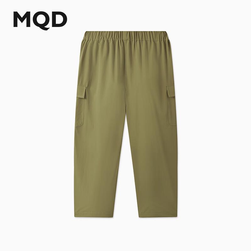 MQD Boys  2024 Summer Striped Cargo Casual Pants 130cm