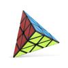 Puzzle Solid Color Black Background Sticker Third-Order Pyramid Rubik'S Cube Smooth Rotation Special-Shaped Rubik'S Cube Toy