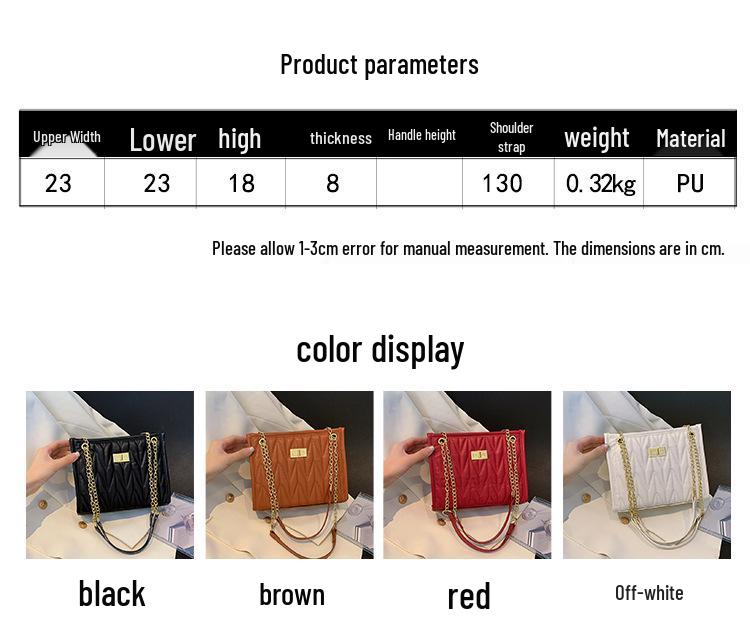 Women's Large Capacity 2023 Trendy Versatile Autumn Commuter Crossbody Shoulder Bag