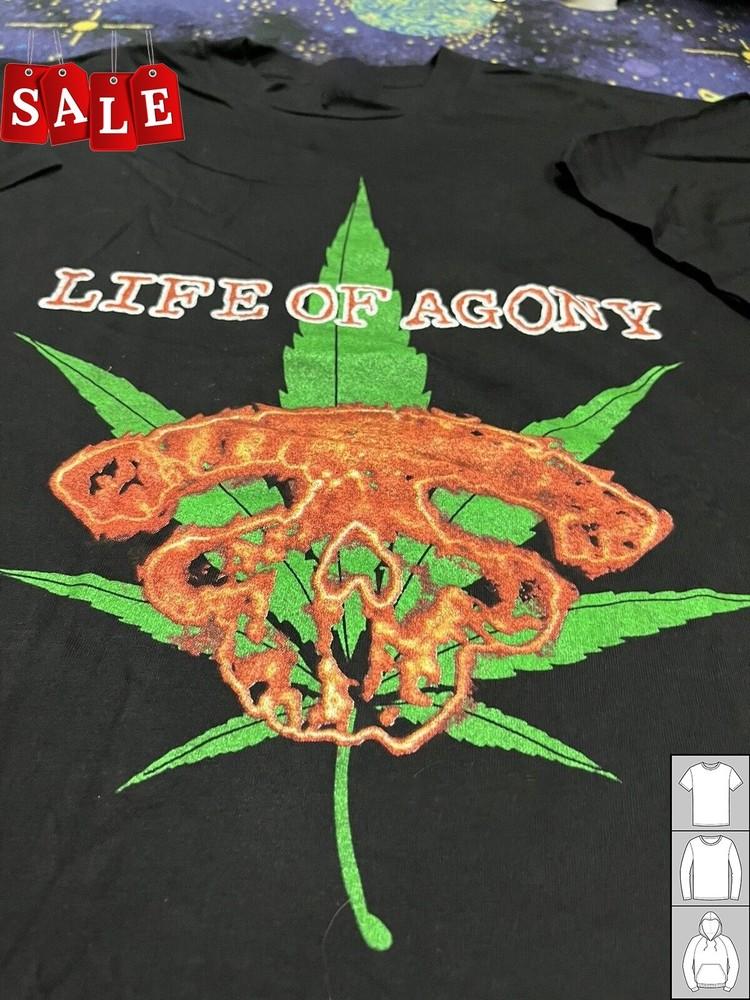 

New Rare Life Of Agony Gift For Fans Black S-235XL T-Shirt JJ277 Unisex T-Shirt S