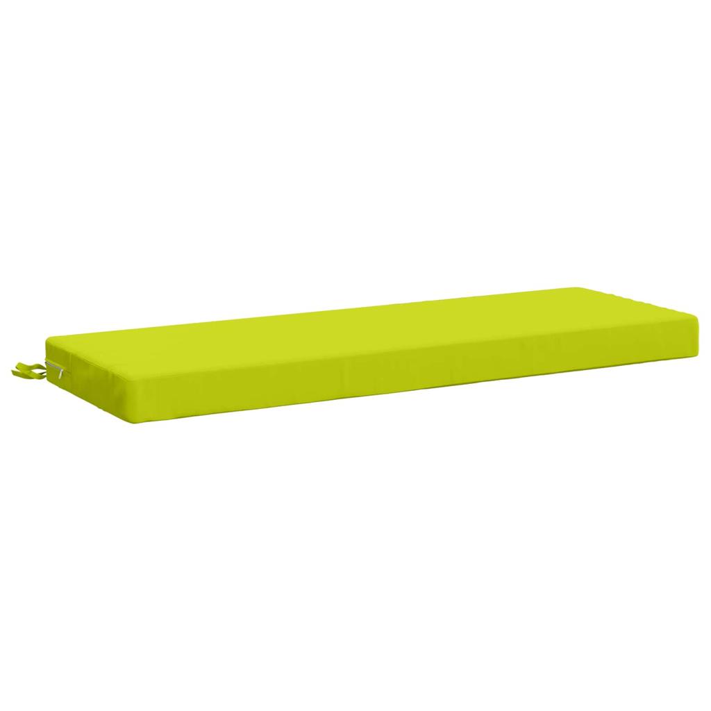 2 piece Bench Cushions SOEST 2 pcs. 100percent Polyester Light Green