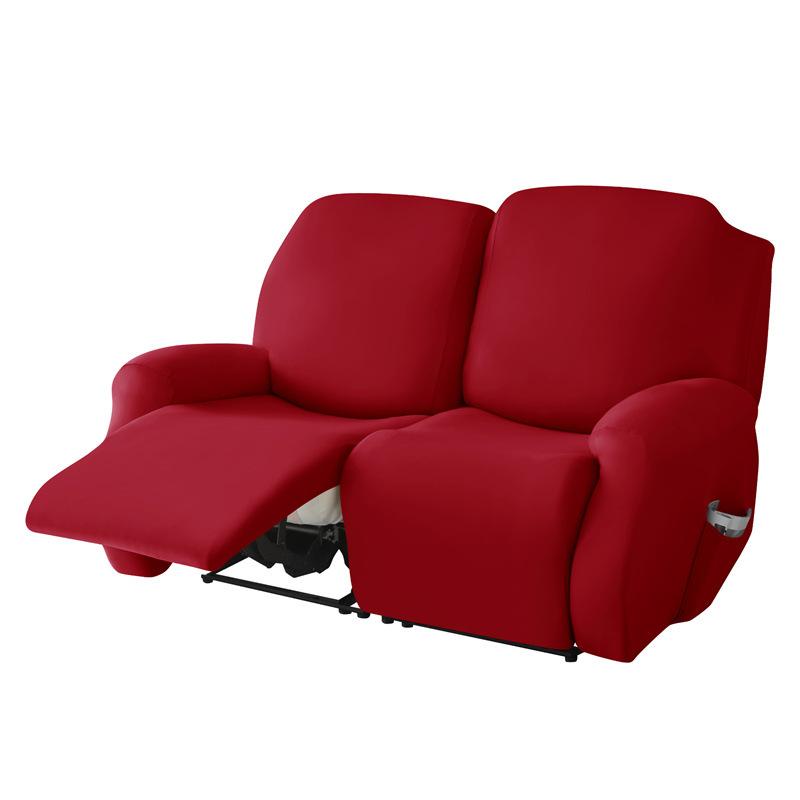Sofa Schutz Stretch Flexibel Einfarbige Farbe Flexibel Lounge-Liegesessel Spandex Liegesessel Schutz Schnell abnehmbar Sofagarnitur Überwürfe Zuhause Premium Single Seat(4pc)