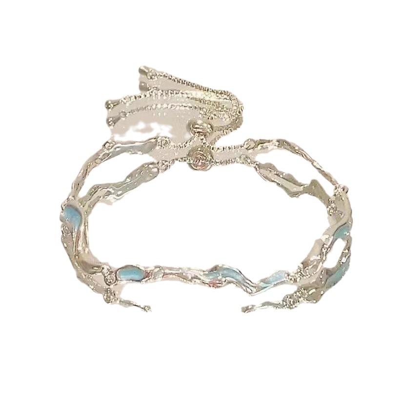 Elegant Lily of the Valley Charm Bracelet for Women - Versatile, Retro, and Perfect for Nature Lovers