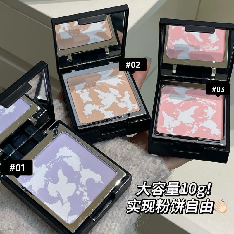 Long Lasting Lightweight Oil Control Brightening Concealing Face Setting Pressed Powder