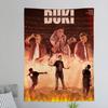 Rapper Duki Hippie Wall Hanging Tapestries Bohemian Wall Tapestries Mandala INS Home Decor