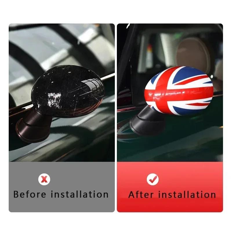 2Pcs/Set Rearview Mirror Covers For Mini Cooper Countryman R60 For Mini Cooper R55 R56 R57 R58 R59 R61For Mini Cooperaccessories