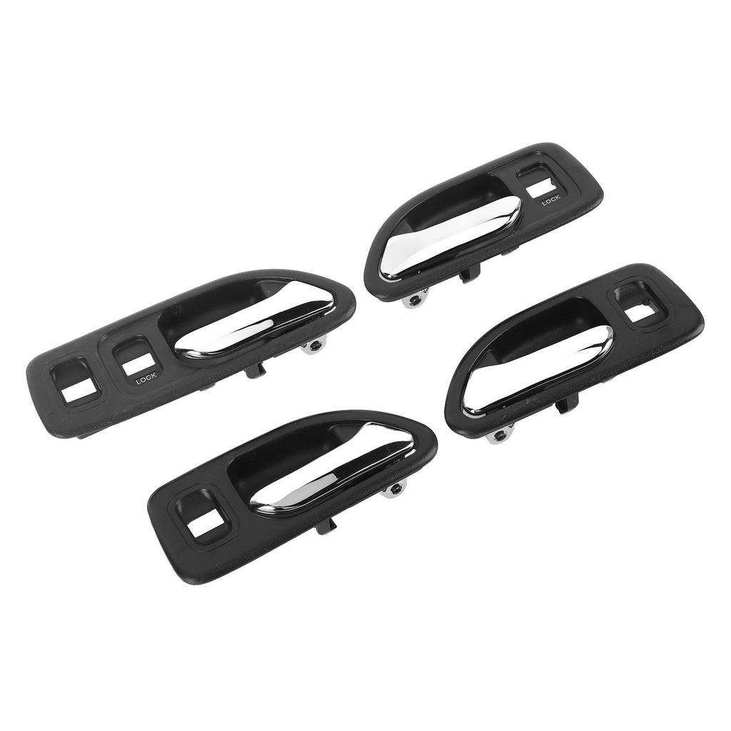 4Pcs Interior Door Handle 72125SV4013ZC Stylish Look Enhanced Grip Inside Inner Door Handle for Vehicle