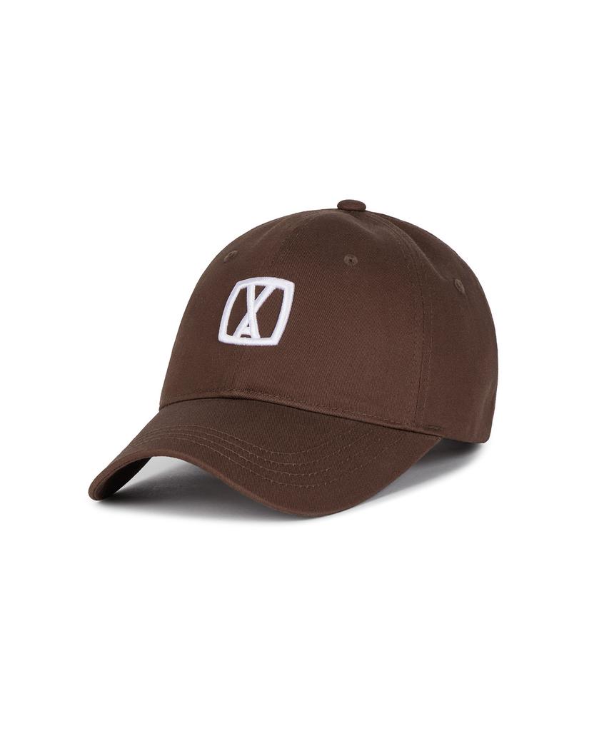 Bajal Va 3D Square Ball Cap Brown