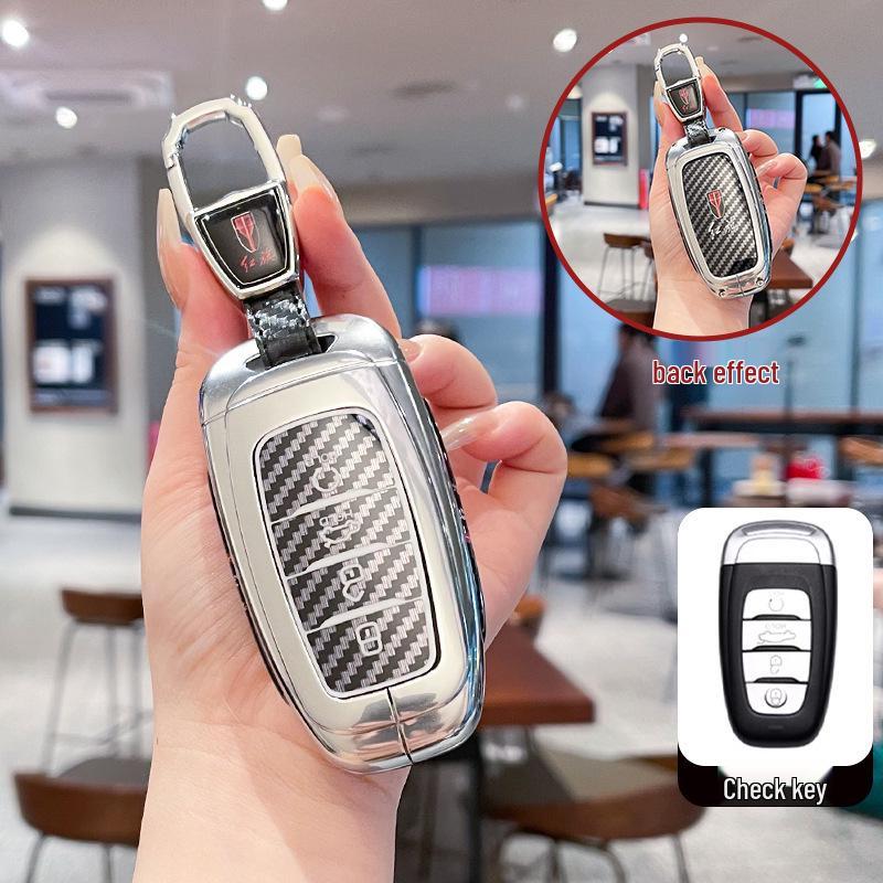 2025 Hongqi H5 Key Cover: High-End Metal Shell for Models HS5, H6, HS3, H9, EQM5