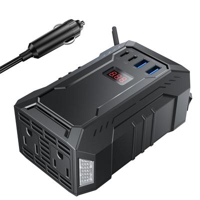 BESTEK MRI4010HU Onduleur, 400 W, Onde sinusoïdale corrigée, Convertit DC 12 V en AC