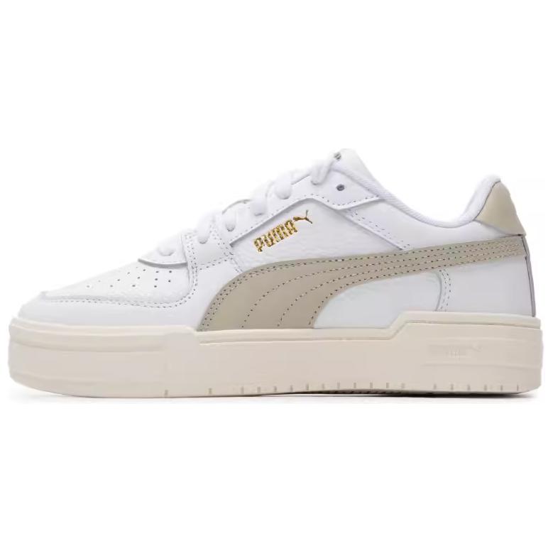 Puma Ca Pro Classic Comfortable Fashion Durable Low-Top Sneakers Unisex Sneakers White Brown 380190-56