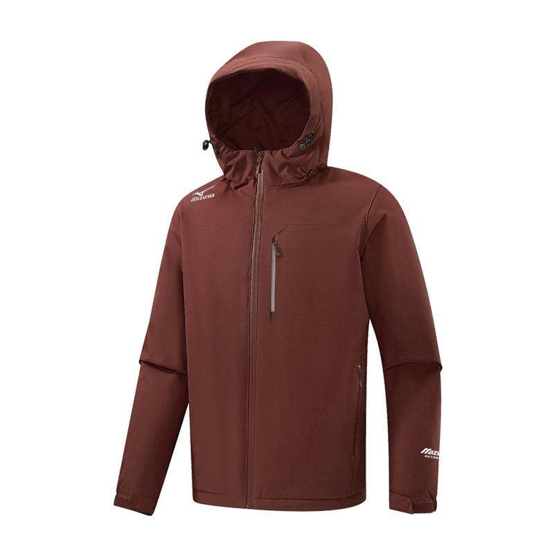 Mizuno Puffer Jackets Unisex Hooded Thickened Puffer Jacket A2CE2535D L