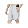 Under Armour Embroidered Logo Print Straight Leg Shorts With Elastic Waist Men Shorts Light-Grey 1373718-014