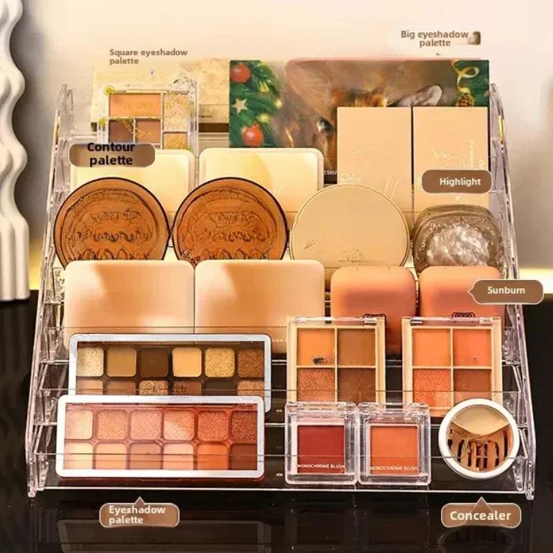 2/3/4/5/6/7 Layers Nail Polish Display Stand Transparent Cosmetic Display Rack Holder Essential Oil Bottle Organizer Storage