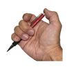 Fuji Super Knock Sharp 2.0mm Red SPL20R-H Marking Pencil for Wood, Concrete, Steel - Built-in Eraser and Sharpener, Rubber Grip, Made in Japan
