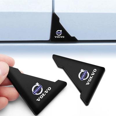 2pcs Silicone Car Door Corner Protector Cover Anti Collision Auto Emblem For RDESIGN XC90 XC60 XC40 XC80 S60 S90 V40 V60