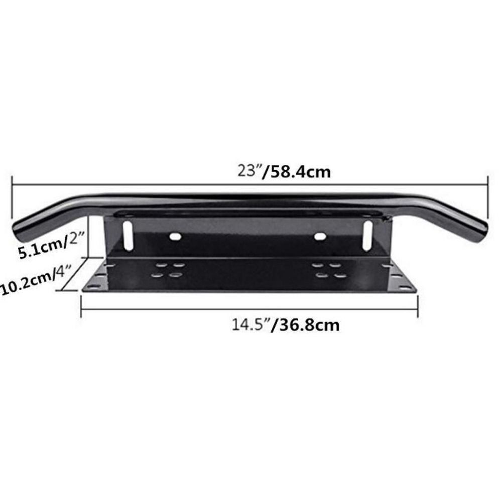 Glossy Surface License Plate Frame Anticorrosion Car License Plate Bracket  Universal