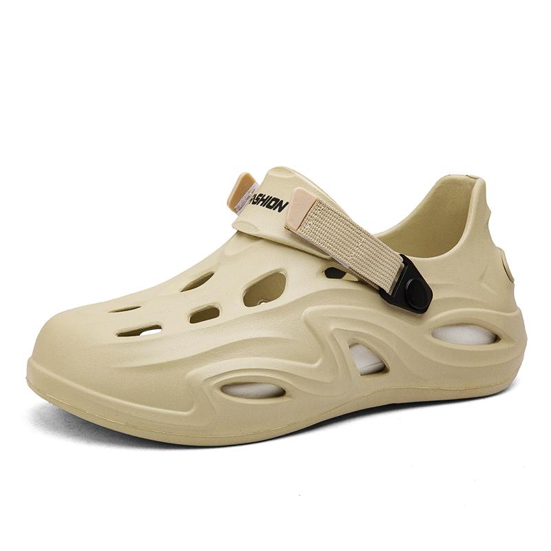 Fashion Men's Outdoor Slippers Sandals Beach Comfortable Slides Soft Clogs Men Casual Garden Shoes NEW Men Women Beach Sandals Slippers