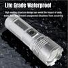 High Power LED Flashlight White Laser Telescopic Zoom Torch COB Light Rechargeable Outdoor Tactical Hand Lamp Camping Lantern