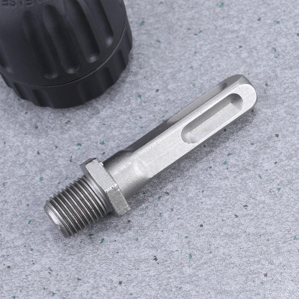 Electric Drill Self-Locking Chuck 0.8-10Mm Square Handle Connecting Rod Driver Adapter Drill Chuck Key