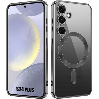 Schutzhülle - BOOLING - für Samsung Galaxy S24 Plus - Schwarz - Stoßfest - Kratzfest
