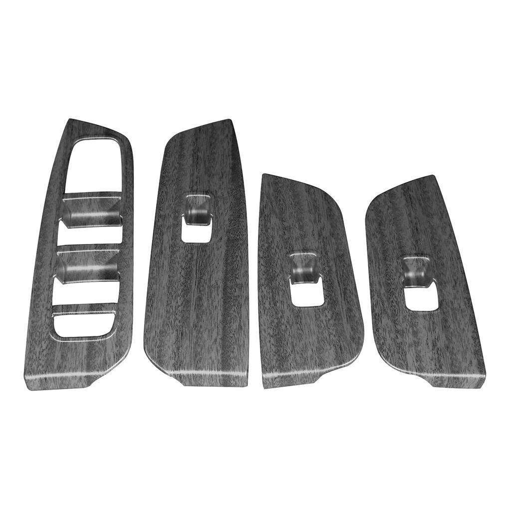 4pcs Car Window Switch Button Frame Trim Cover For Kia Ceed XCEED 2020-2025 Left Hand Drive