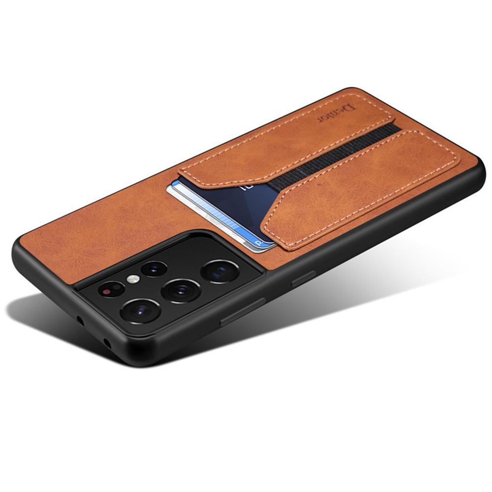 Luxury Soft Leather Phone Case For Samsung Galaxy S24 S23 FE S22 S21 S20 Ultra Plus S10 Note 20 Note 9 A05S Cover With card Slot