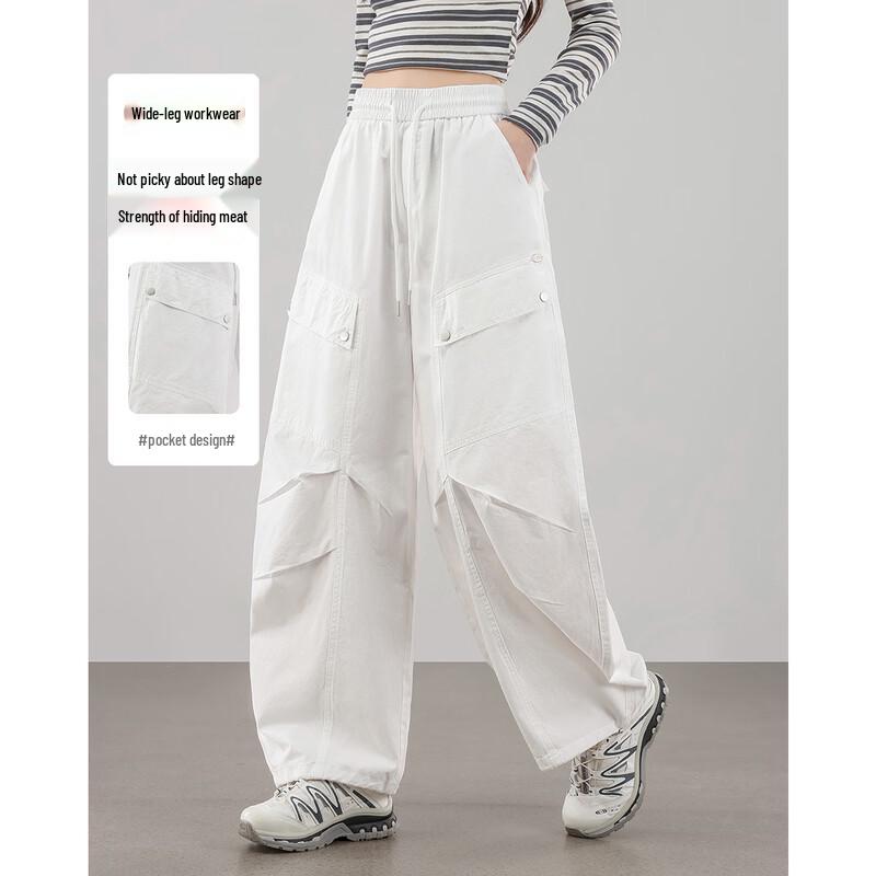 Pantaloni Cargo Larghi Casual da Donna TERRE BLEUE