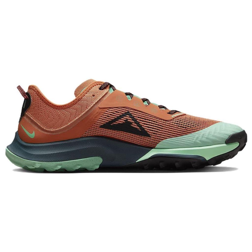 Nike Air Zoom Terra Kiger 8 Orange Trance Mint Foam Mineral Slate Black Men's Trail Running Shoes DH0649-801