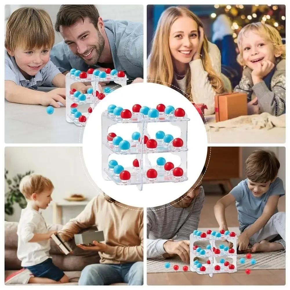 3D 3D TIC-TAC-TOE Game Table Games Montessori Puzzle Table Game  Parent Child Interaction