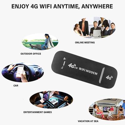 New 4G LTE USB Modem Dongle 150Mbps Wireless WiFi Mobile Router SIM Card Network Card Pocket WiFi Hotspot Router for Home Office