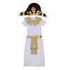 Sydanne Kids Ancient Egyptian King Pharaoh Robe Jumpsuit Cosplay Costume Halloween Dance Stage Performance Clothes