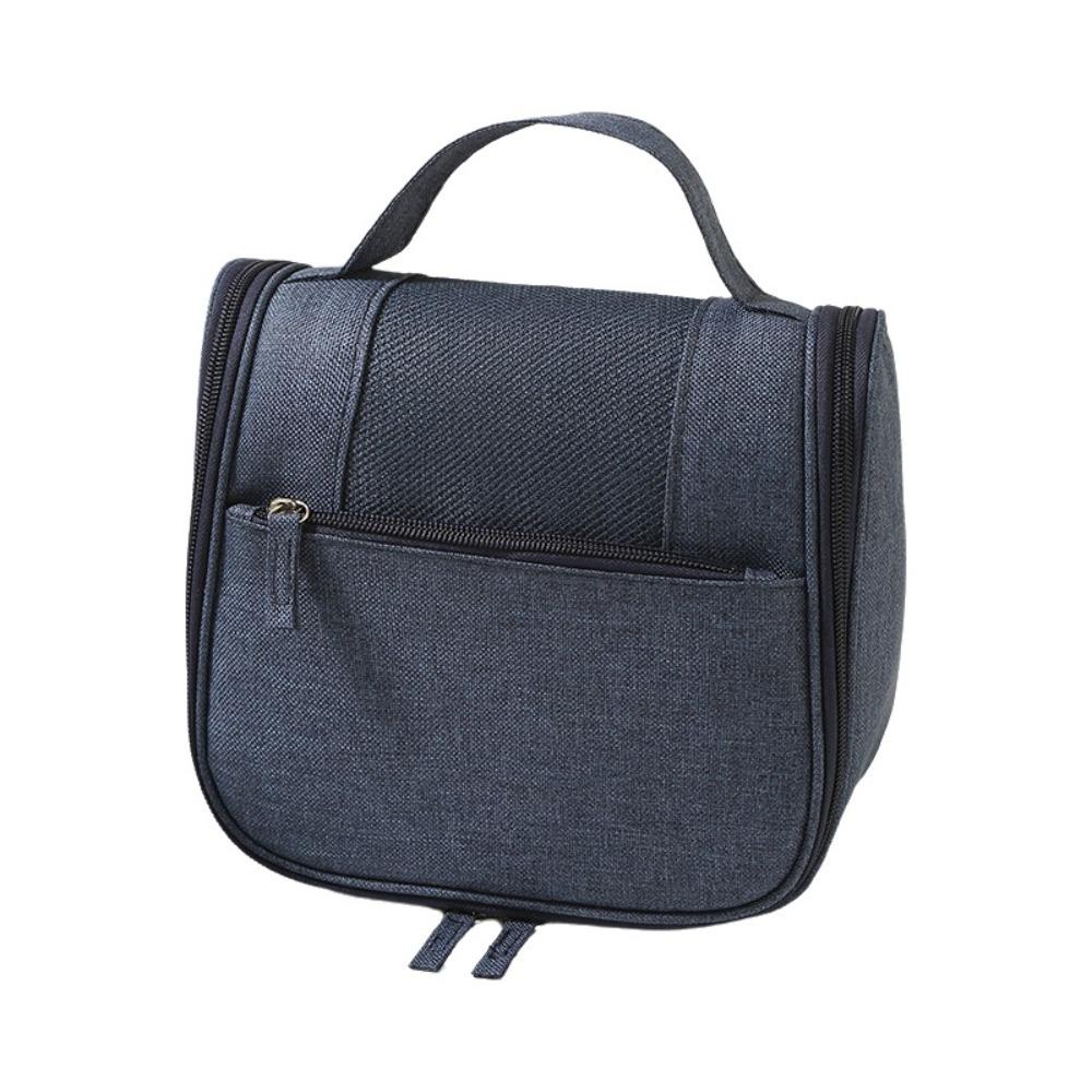 Waterproof Travel Toiletry Bag Travel Essentials Organizer Skincare Brush Organizer синий