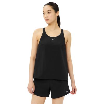 Speedo Airpa II Fitness Size for and Fitness Women's Swimsuit, Black, M, Pool, Gym,