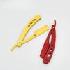 Men Barber Shaving Razors Folding Knife Unisex Hair Removal Tool Eyebrow Knife ( Blades Not Included) Multicolor Makeup Tool