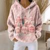 Hoodies For Women Oversized Winter Plush Cute Sweatshirts Pullover Trendy Fall Winter Clothes