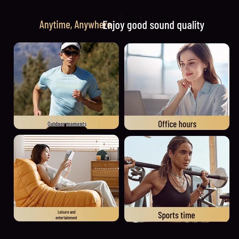 Newsmy LY12 Open-Ear Bone Conduction Sport Earbuds