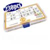 50pcs70pcs130pcs230pcs Zinc Alloy Hexagonal Furniture Embedded Nut Set Inner and Outer Tooth Nut