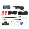 4 In 1 Motorcycle Voltage Temperature Gauge Time Water Temperature Oil Temperature DC12V Universal for Motorbike