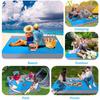200x210cm Waterproof Pocket Beach Mat Folding Camping Sand Free Blanket Mattress Portable Lightweight Mat Outdoor Picnic Mat