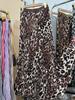 Multi-color summer Japan and Korea new chiffon fashion high waist thin pleated polka dot medium and long skirt women