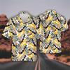 Delicious Sushi Shrimp Graphic Female Beach Shirts Hip Hop Hawaiian Rice Balls Lapel Blouse Fast Food Bento Shirt For Men Tops