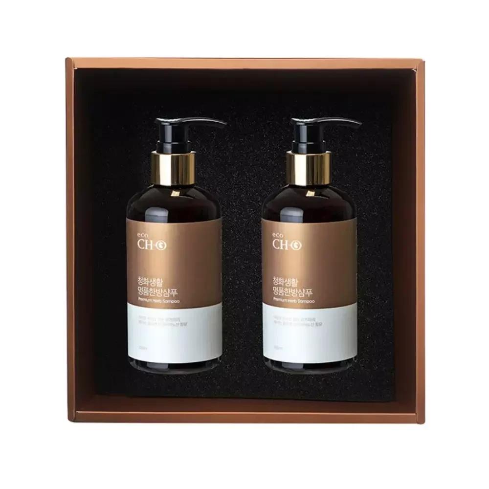 Cheonghwa Farm Premium Herbal Shampoo 2-Piece Set 250ml