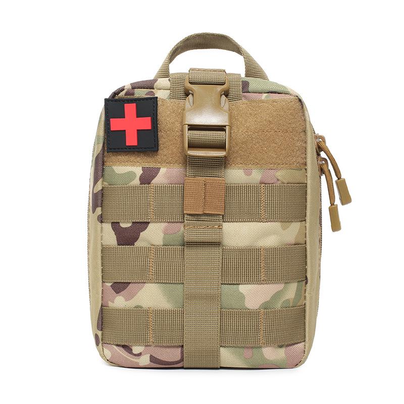 Cross-Border Tactical Medical Molle Kit: Portable, Multi-Functional Wilderness Survival Emergency Rescue Pack