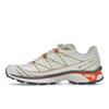SALOMON XT-6 Vanilla Ice Rot Orange Unisex-Sneaker Weiß Gebleichtes Sand L41455300