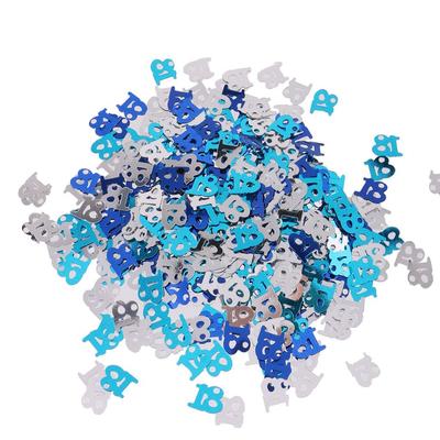Sprinkles Scatter Anniversary Happy Birthday Letters Table Confetti Party Decoration