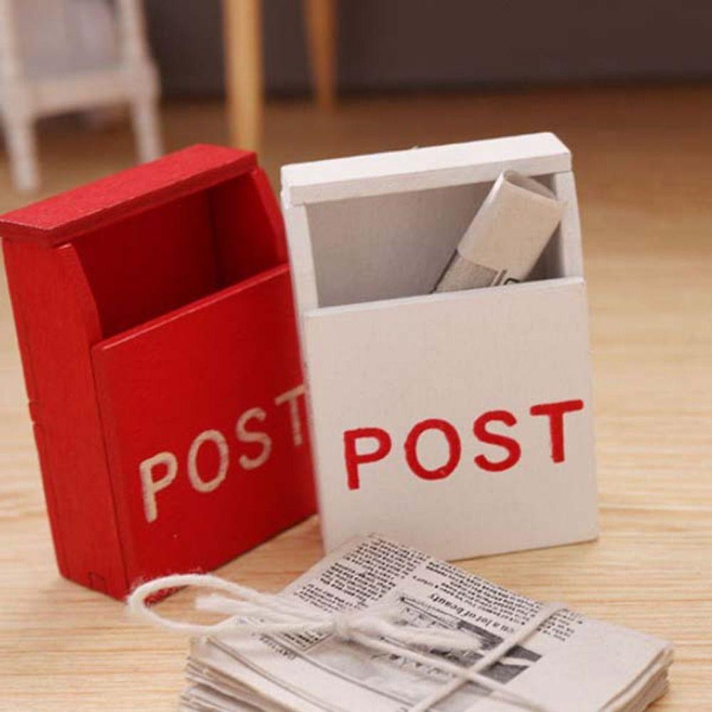 Decorative Craft Dollhouse Miniature Retro Newspaper Set Simulation Furniture Toy Newspaper Model