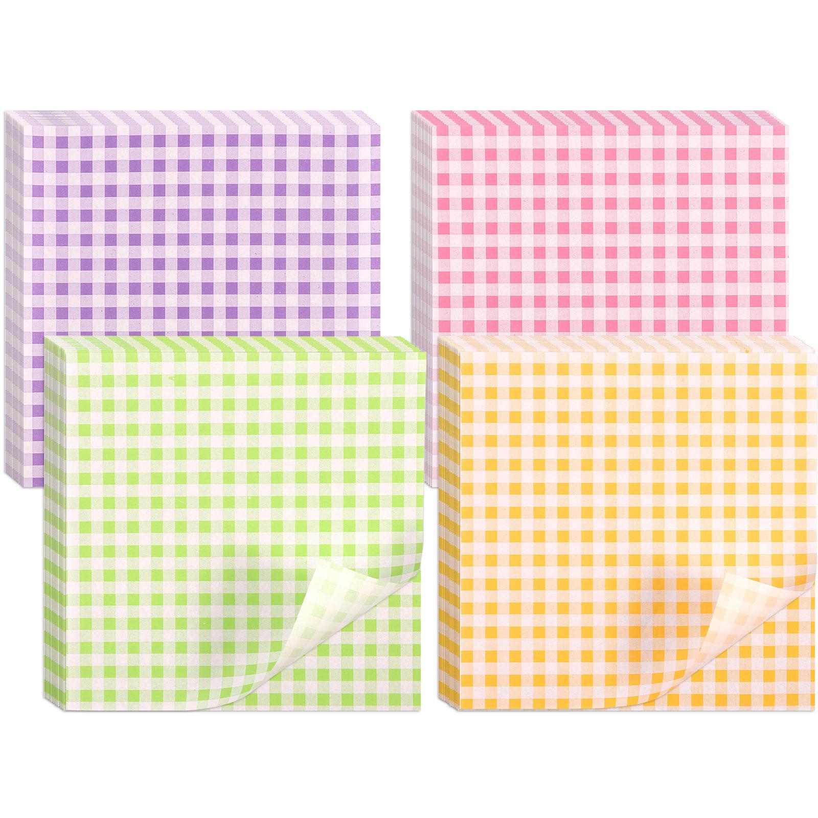 

400Pcs Colorful Patterned Greaseproof Paper Food Wrapping Paper Wax Paper for Baking Sandwiches Hamburgers Snack Basket Liners