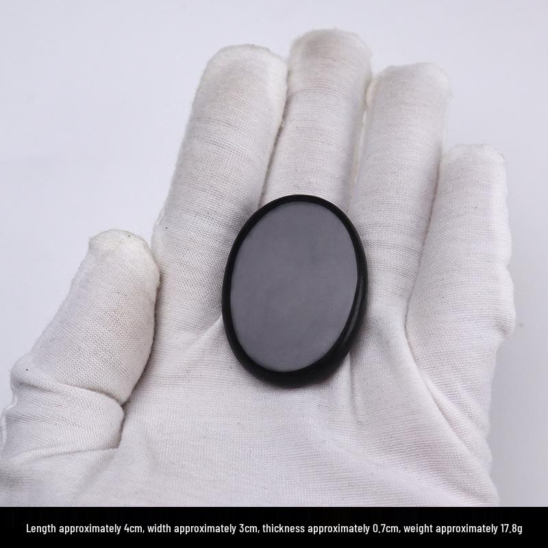 Черный Вулканический Камень Бянь Массажный Набор с Эфирными Маслами для Полного Массажа Гуаша